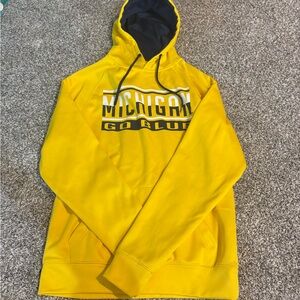 Yellow Michigan Hoodie